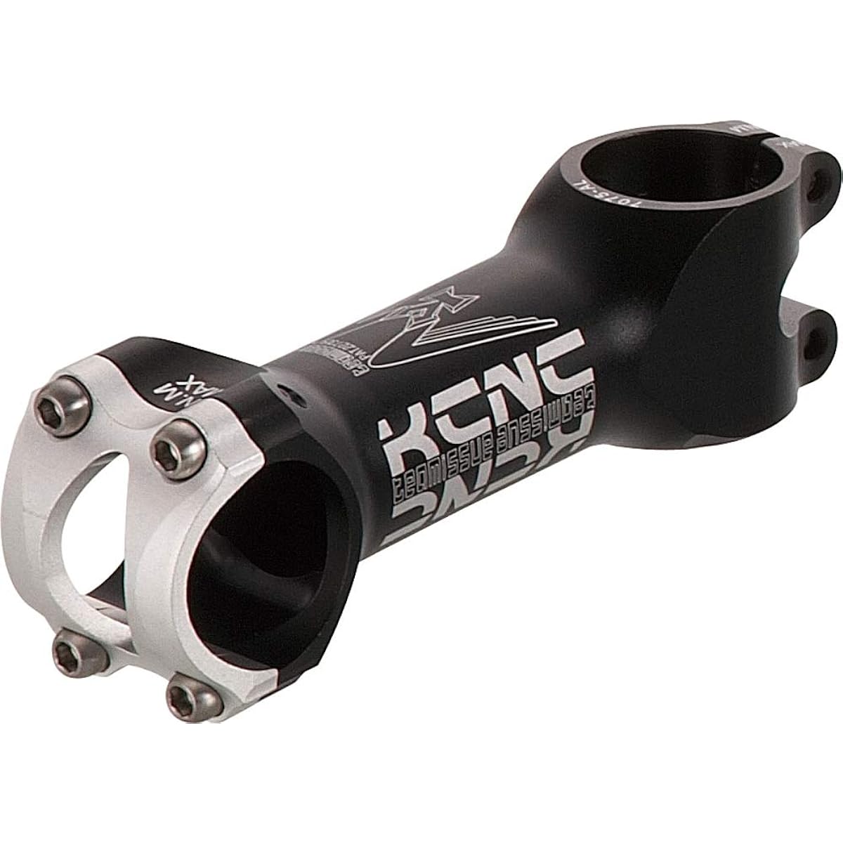 KCNC Bicycle Stem 7075 Aluminum Lightweight Team Issue AH OS 31.8MM 5D Black
