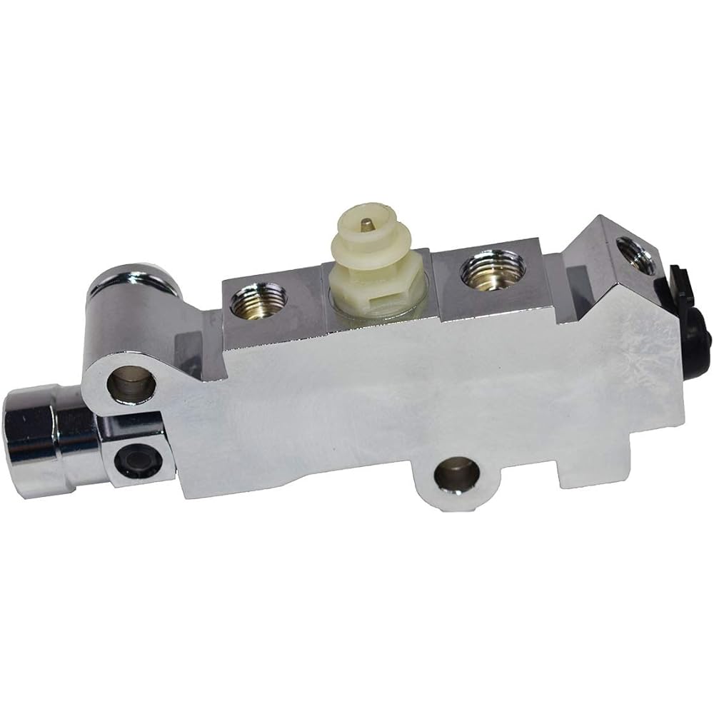 A-TEAM Performance Disc/Drum Front Disk Rear Brake Proposition Valve Universal PV2C GM Street Rod Classic Cartrack Chrome
