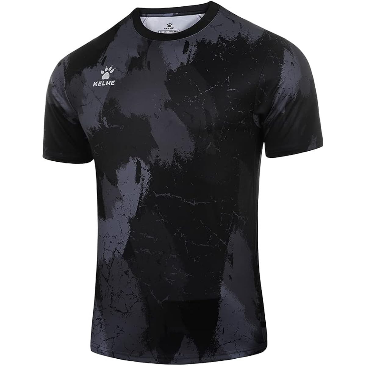 Kelme Soccer Shirt, Men's Soccer Wear, Game Shirt, T-Shirt Running, Short Sleeve, Practice Shirt, Training