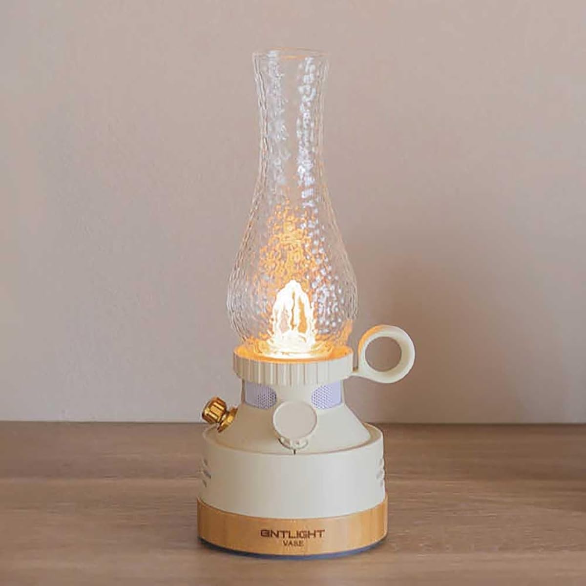 [ENTLIGHT] VASE LED Lantern Bluetooth Speaker Bluetooth Speaker Rechargeable USB Charging Lantern Speaker Interior Light Retro Stylish Bedside Lamp