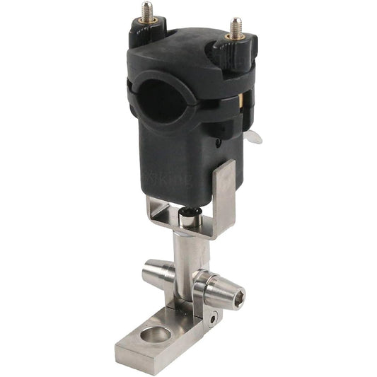 Ishidai Piton Clamp Trigger One Touch Rod Keeper Ishidai Kue Lock Rod Holder Parts Rod Keeper Black Red