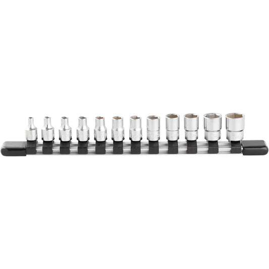 TONE socket set (hexagonal/with holder) HSB212 insertion angle 6.35mm (1/4") inch Contents 12 items
