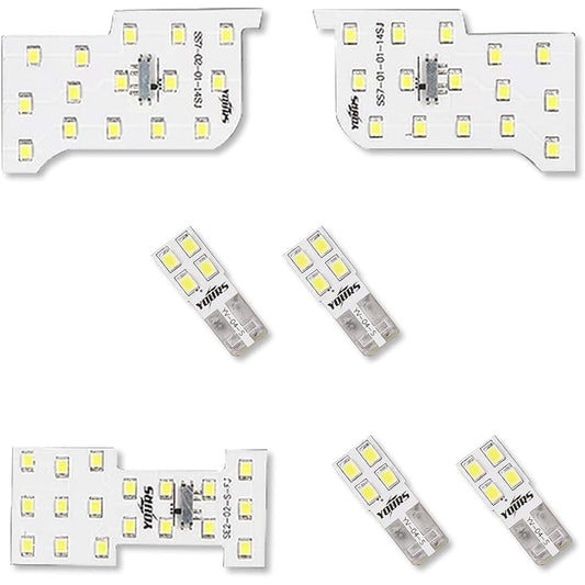 YOURS T33 X-Trail [Glass Roof Vehicle] Exclusive LED Room Lamp Set [LED Color: White] Comes with special tools, interior light, special design, light intensity adjustment X-TRAIL Nissan Custom Parts Accessories Dress Up y408-036 [2] M