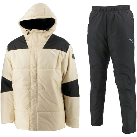 [PUMA] Hooded Padded Windbreaker Jacket/Pants Top and Bottom Set 846153/846154