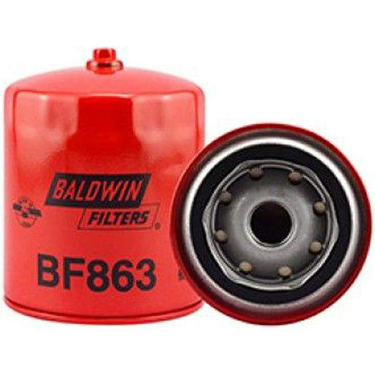 Baldwin BF863 Primary fuel spin -on filter with removal nut