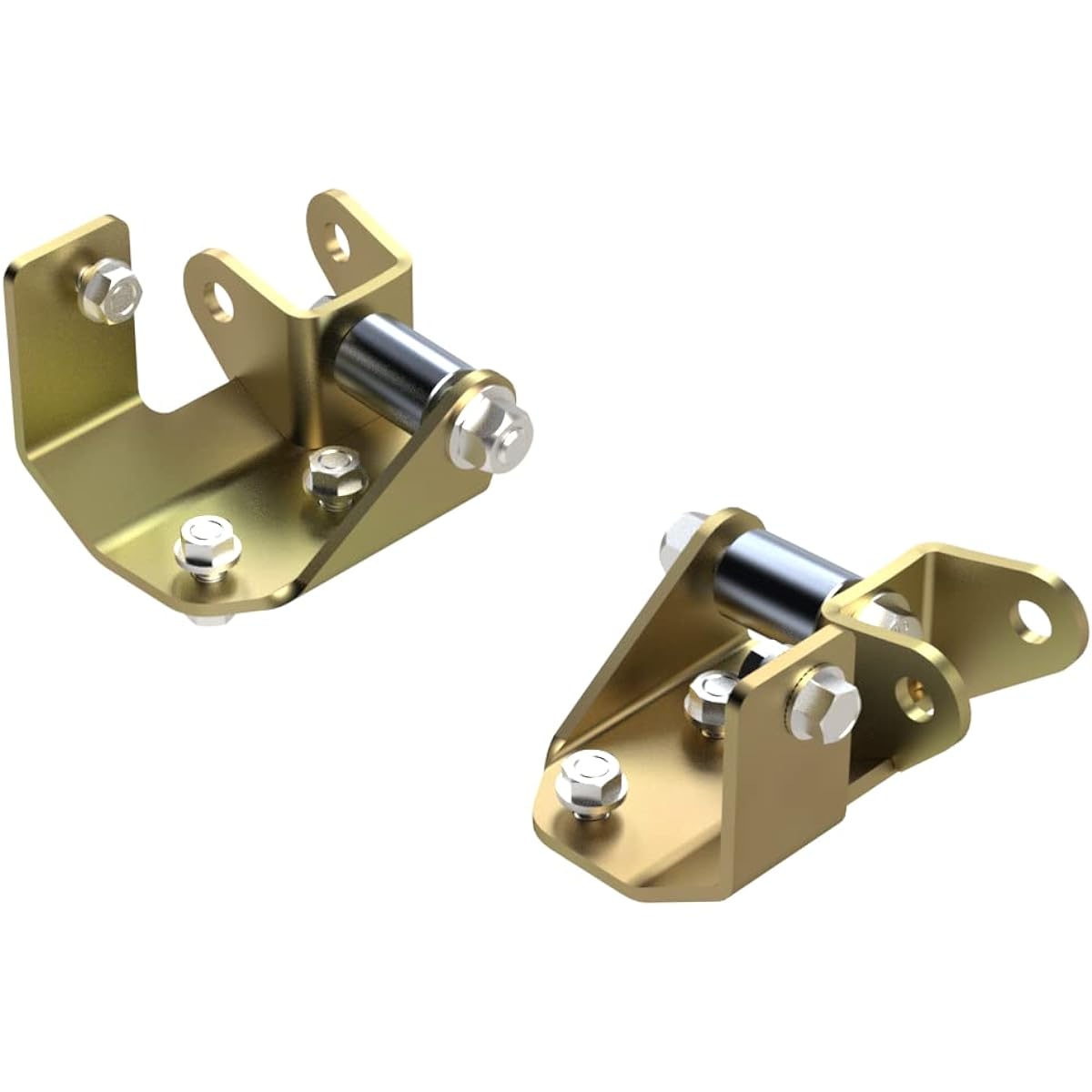 METALCLOAK Rower Front Shock Mount Spacer Relocation Kit for Jeep Wrangler JK