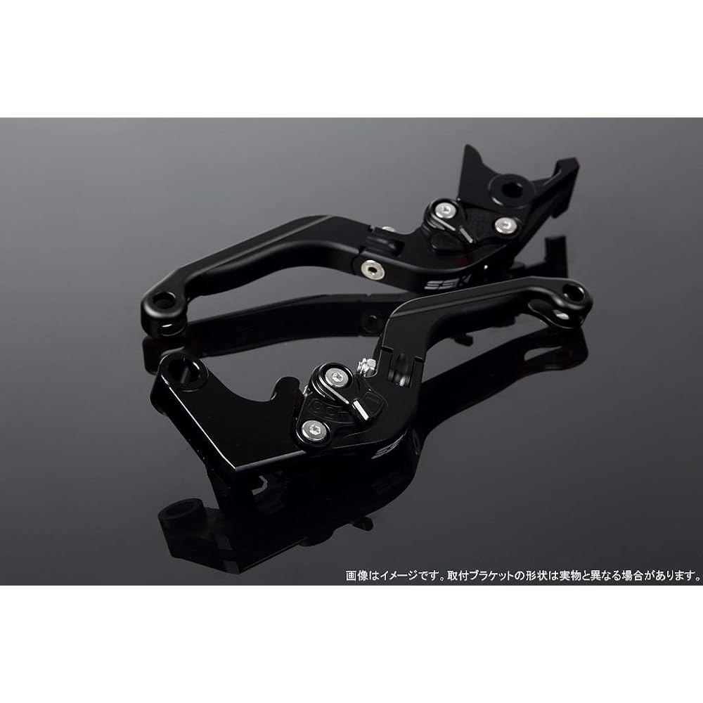 SSK Adjust Lever Foldable Extension Lever Color: Matte Black Adjuster Color: Matte Black Extension Color: Matte Black CBR600RR PC40 2007-2016 CBR1000RR SC59 2008-2016 LVGM012BK-BKBK