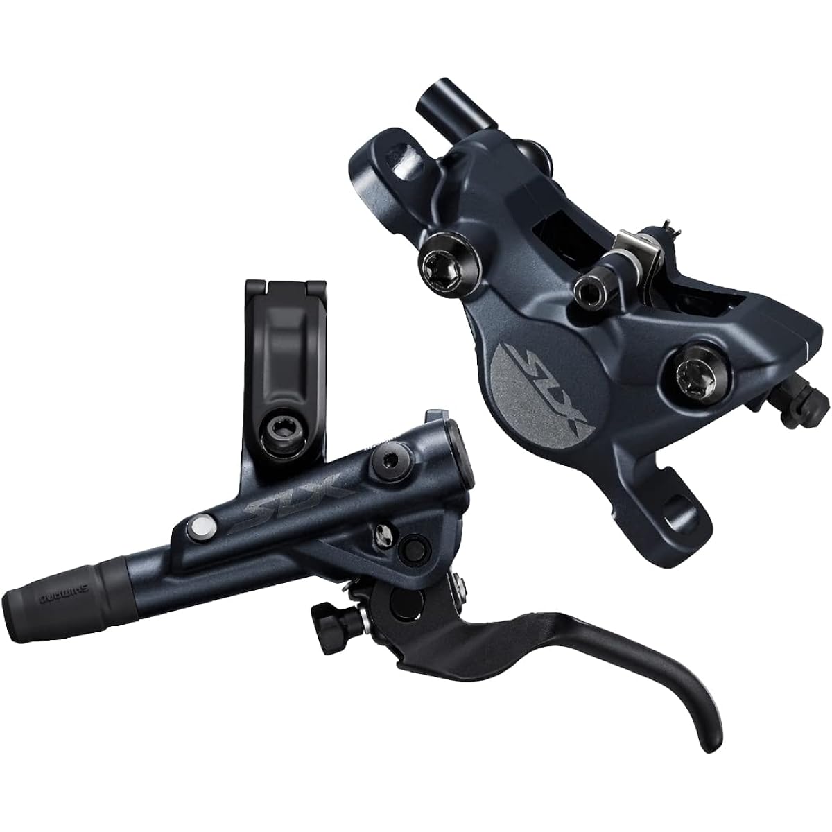 SHIMANO SLX BL-M7100R/BR-M7100 Metal 1000mm Right Front JKIT/Lever, Caliper, Hose, Oil Filling Set JKIT Oil Filled, Hose Connected to Caliper Side