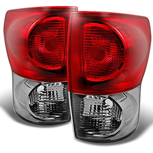 Toyota Tatan Drapic Up Truck Red Clear Tail Light Light Law Lamp Replacement left and right pairs.