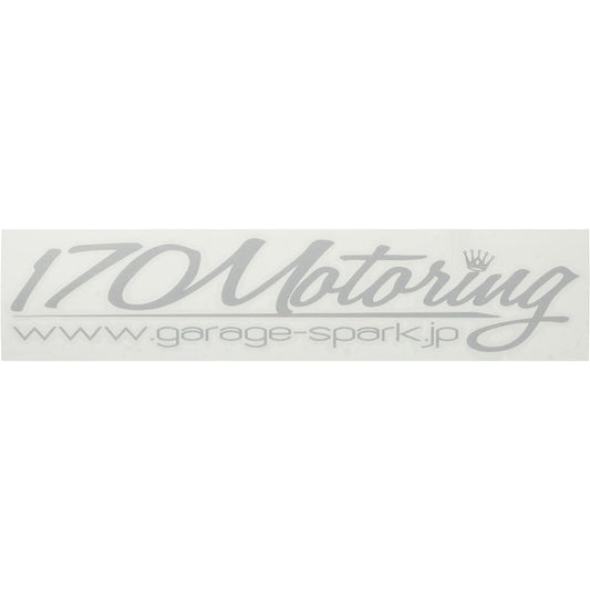 Sticker 170motoring2015 W=280 white reflective