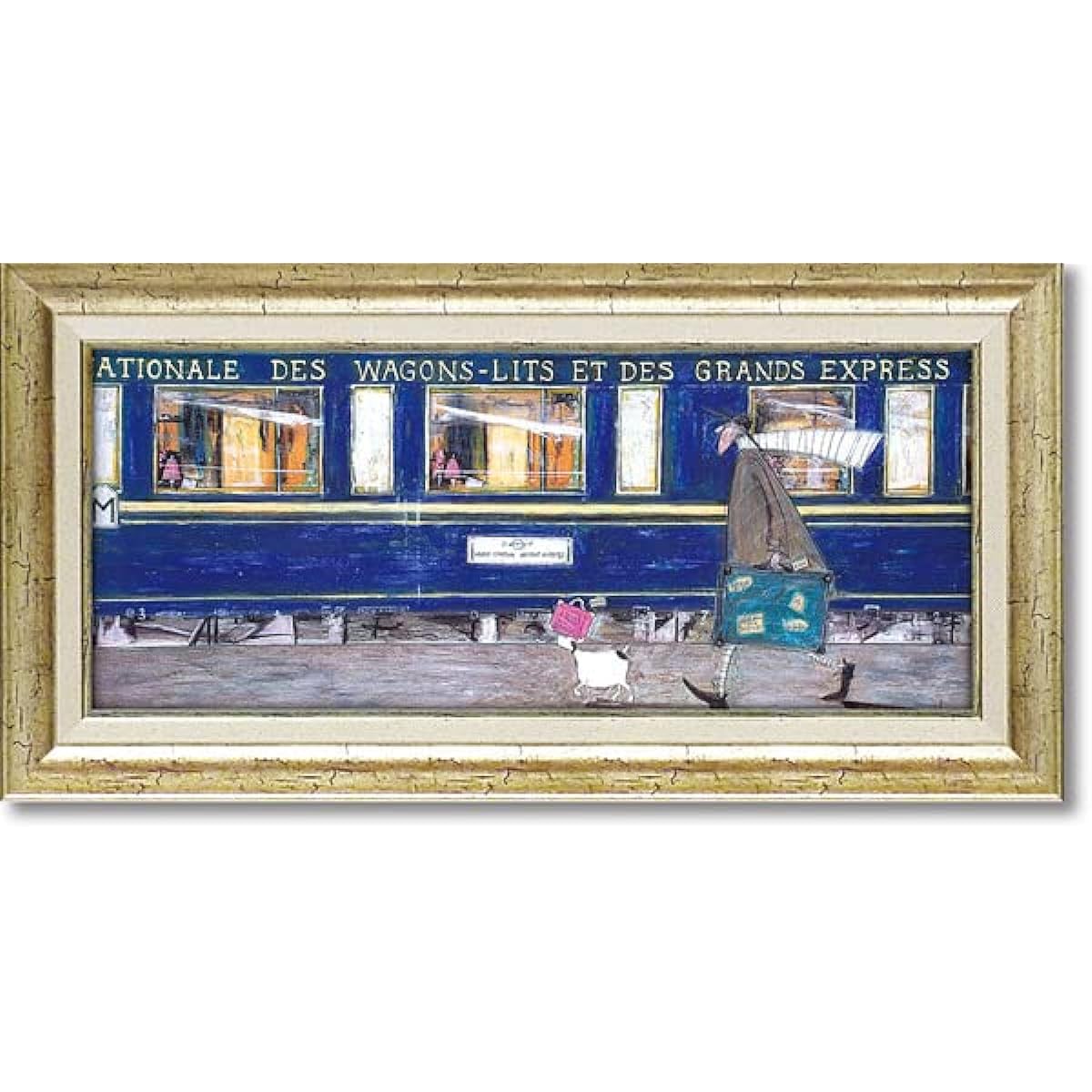 Painting Samtoft Cool Orient Express (M) Interior Art