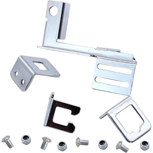 STEEEL throttle cable bracket chrome plating completely adjustable