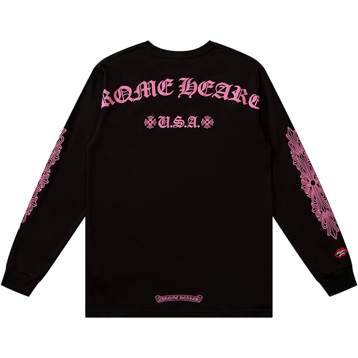 [JKRO] mattyboy Mattyboy Sweatshirt Long Sleeve Logo Long T Sanskrit Sword Print Long Sleeve Unix Jersey Round Neck Knit Parka Long Sleeve [Parallel Import]
