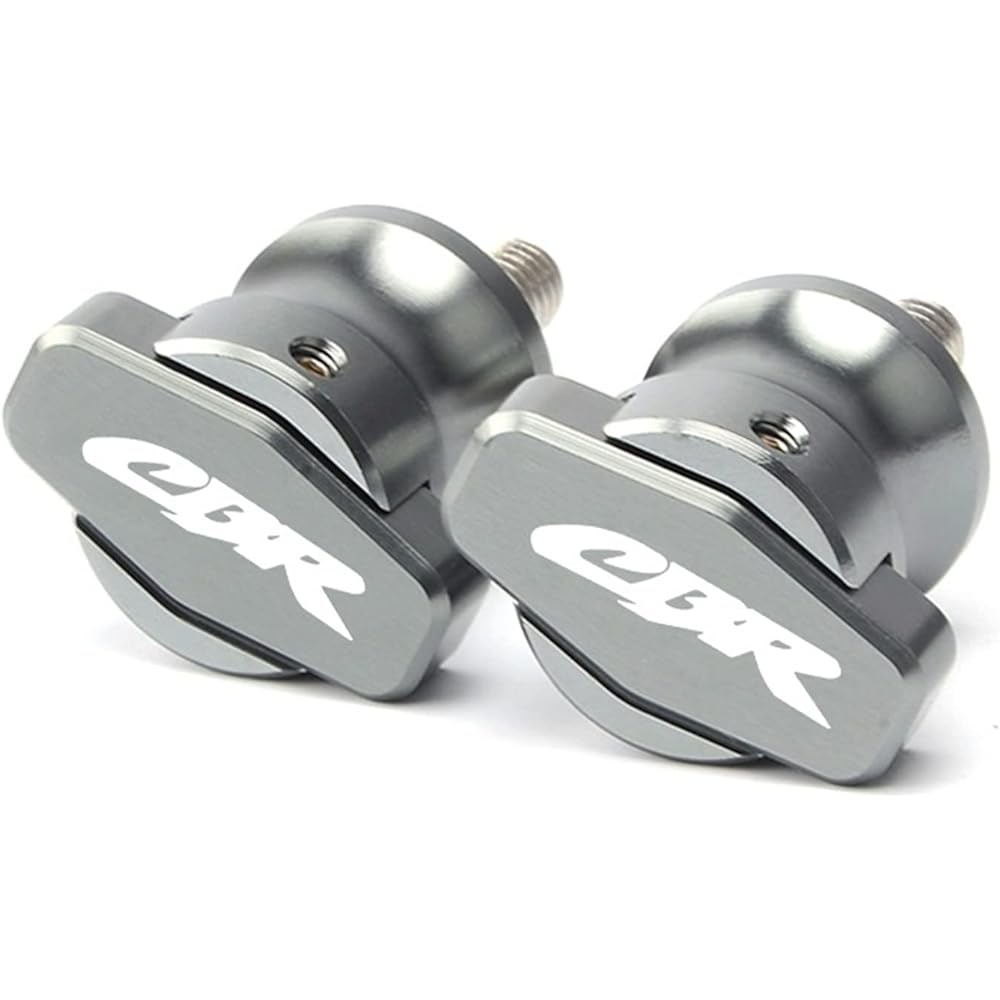DEMUR Motorcycle Swingarm Slider Spool Stand Slider Screw CBR1000RR CBR6000RR CBR954RR 600RR 954RR 1000RR 8mm Swingarm Slider Spool (Size: Titanium)