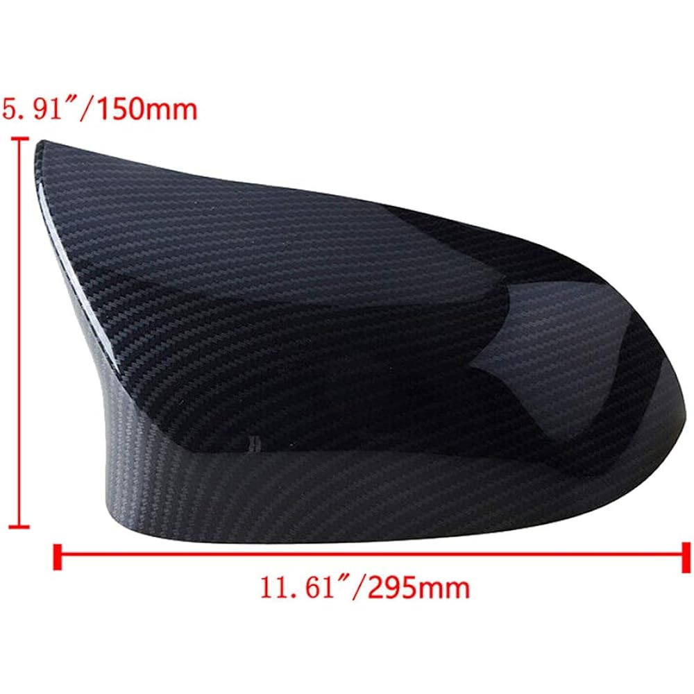 Kyyet 2014-2018 F15 X5 X6 F25 X3 F26 X4 Carbon Fiber Side Back Mirror Cover Cap --M Style