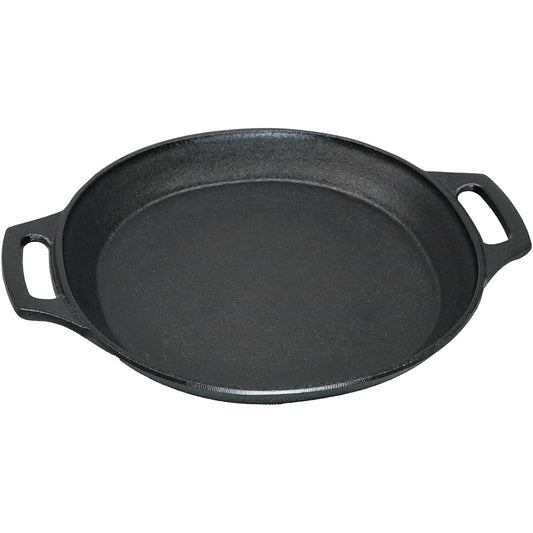 Asahi Motsunabe Iron Plate Large H-339 Cast Iron Japan QMTD601