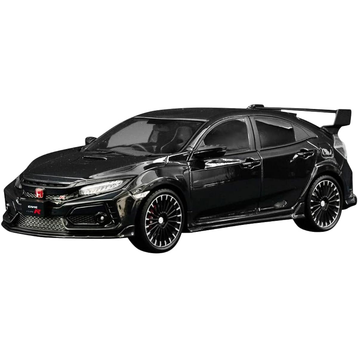 POP RACE 1/18 FK8 Civic Type R Black Completed Product PR18-FK8M-BLK