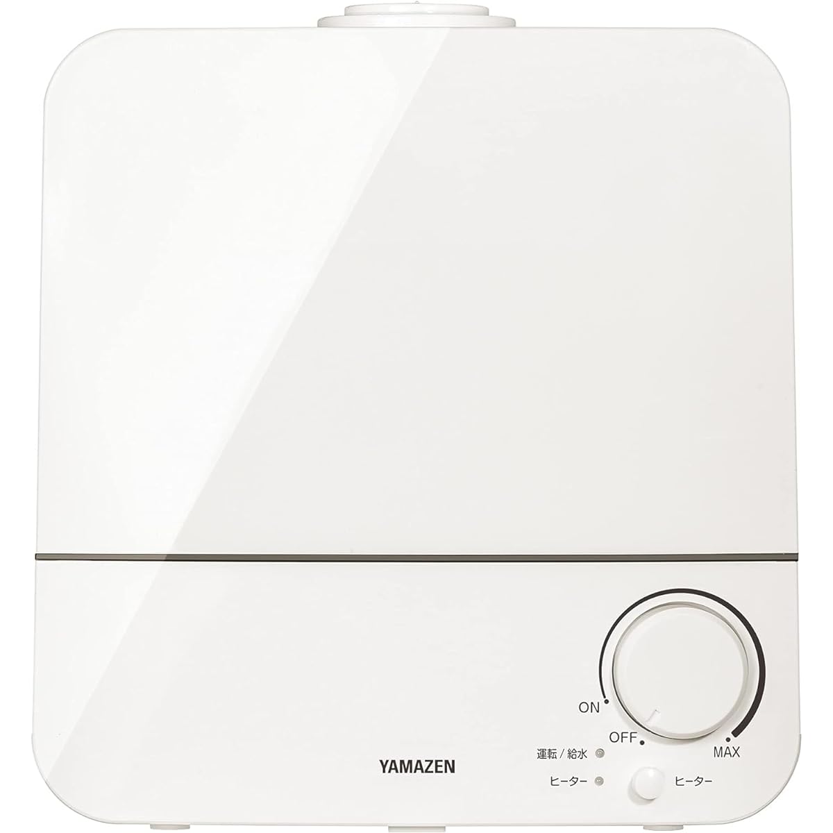 [Yamazen] Humidifier Hybrid Type (Ultrasonic & Heating Type) (Wooden approx. 8 tatami / Prefabricated approx. 13 tatami) Tank Capacity 5.5L Gray MZH-A553(H)