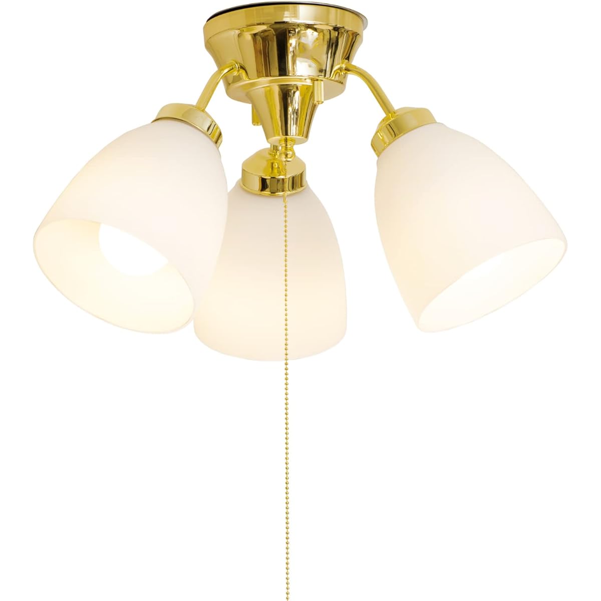 Kishima kishima LED bulb included 3 lights ceiling light lighting electric chandelier 8 tatami ceiling lighting living room dining easy installation GEM-6925 Gold