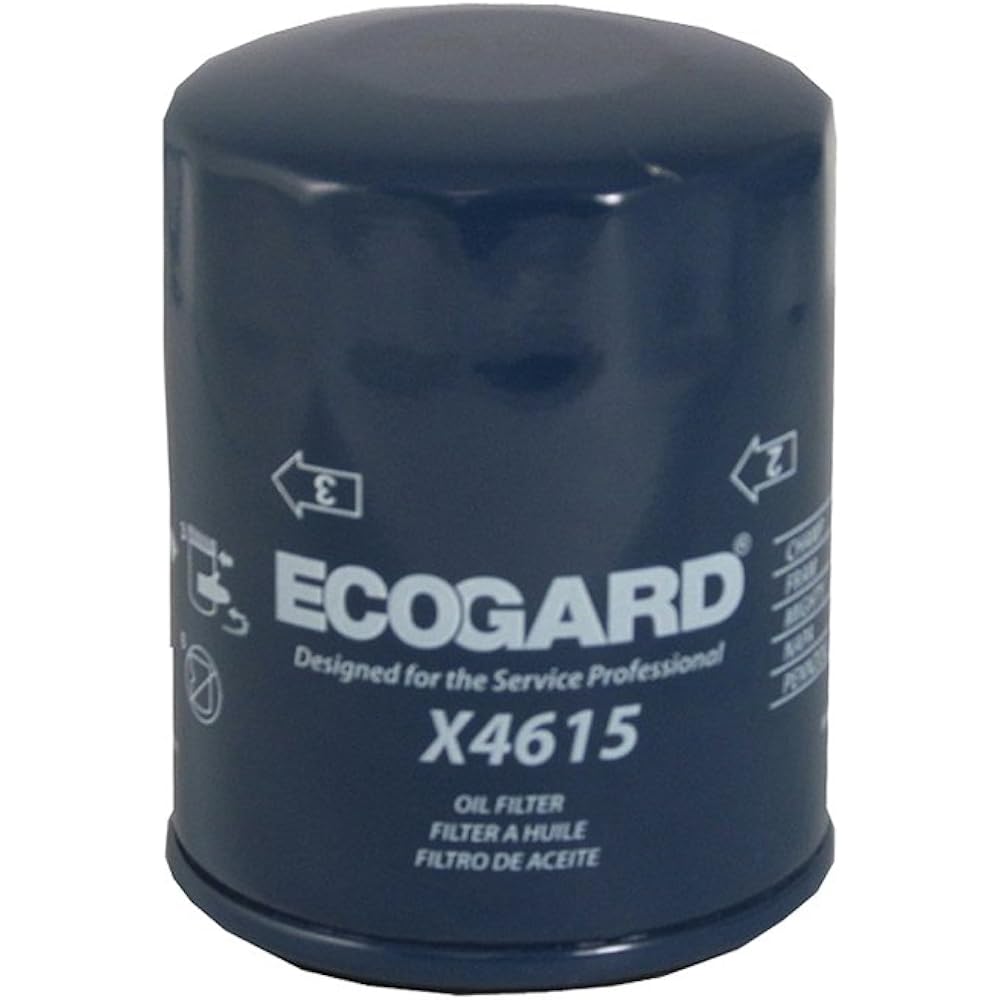 ECOGARD X4615 Premium spin-on engine oil filter Subaru Forester for conventional oil 2.5L 2004-2021 Outback 2.5L 2005-2022 Chlost Trek 2.0L 2016-2021 Impreza 2.0L 2.0L 2004-2021