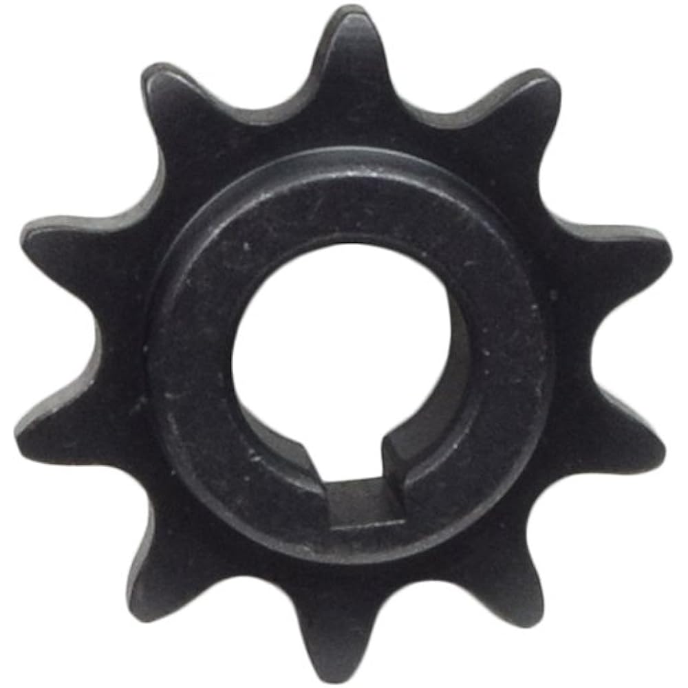 AlveyTech 10 Teeth #40/#41/420 Chain Sprocket with 5/8" Bore - Baja, Coleman, Hammerhead, Manco, Predator 212cc 6.5 Hp, Realtree, Elf Dog, Mini Dirt Bike, Go Kart Drive Torque Converter Part