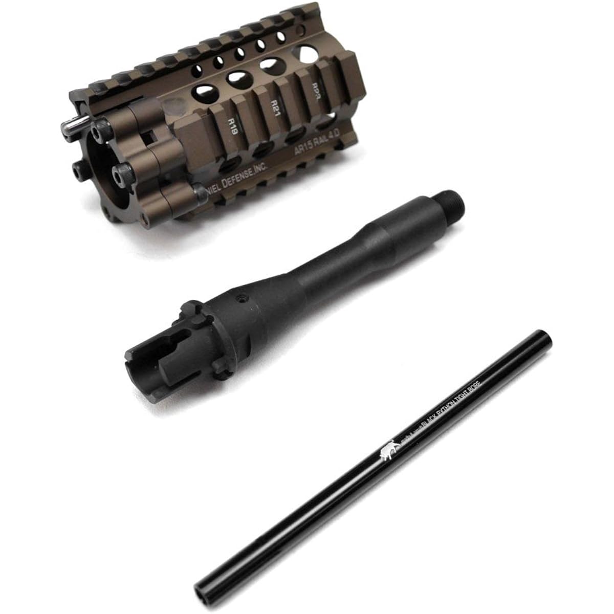 Mad Bull Airsoft Daniel Defense Official AR15 Lite RAS/Kit 4" TAN D01-027TAN