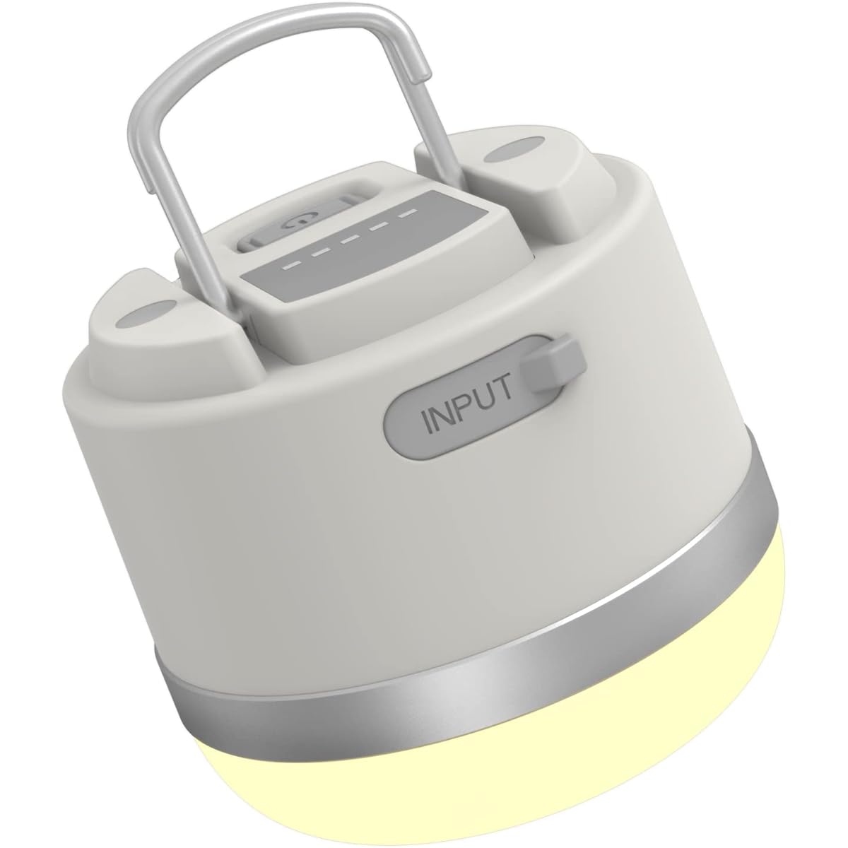 FIRE BULL Lantern, Camping Lantern, 5 Lighting Modes, 3,600 mAh, Lantern, Stepless Dimming, Bulb Color, Natural White, Daylight White, High Brightness, Magnetic Base, USB Rechargeable, Small, Camping