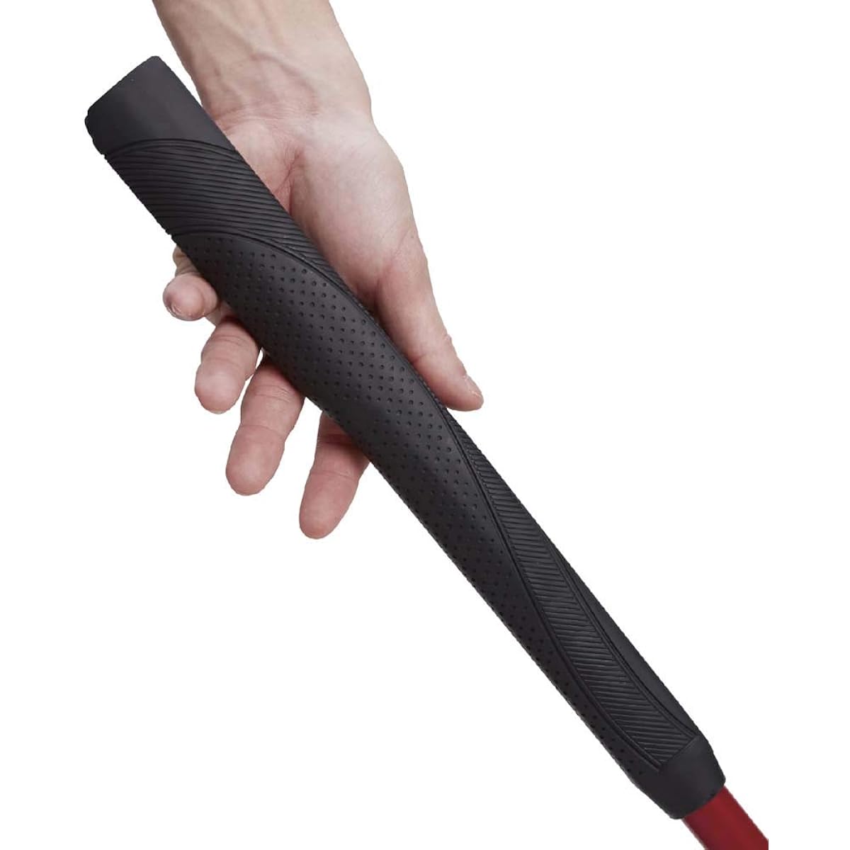 HATACHI Ground Golf Grip with Replacement Marker Holder Black BH6231 Approx. Length 31cm