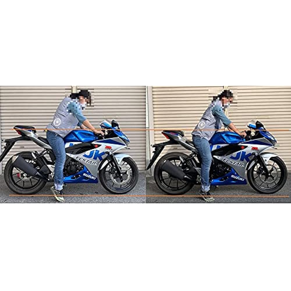 GSX-R125 Low Down Link 1.2 inches (30 mm) GSX-S125 R150 S150 Wearable