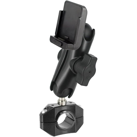 REC-MOUNTS Bike Navigation Mount Set Gorilla Compatible A NVP-TQ21 NVP-T20CA-PTQ22D CA-PT20D Compatible Navigation Compatible Clamp Diameter 22.2/25.4mm (Arm M (94mm) Base Mount (Black)