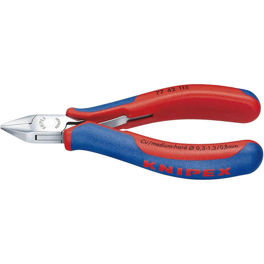 KNIPEX 7742-115 Electronics Nipper (SB)