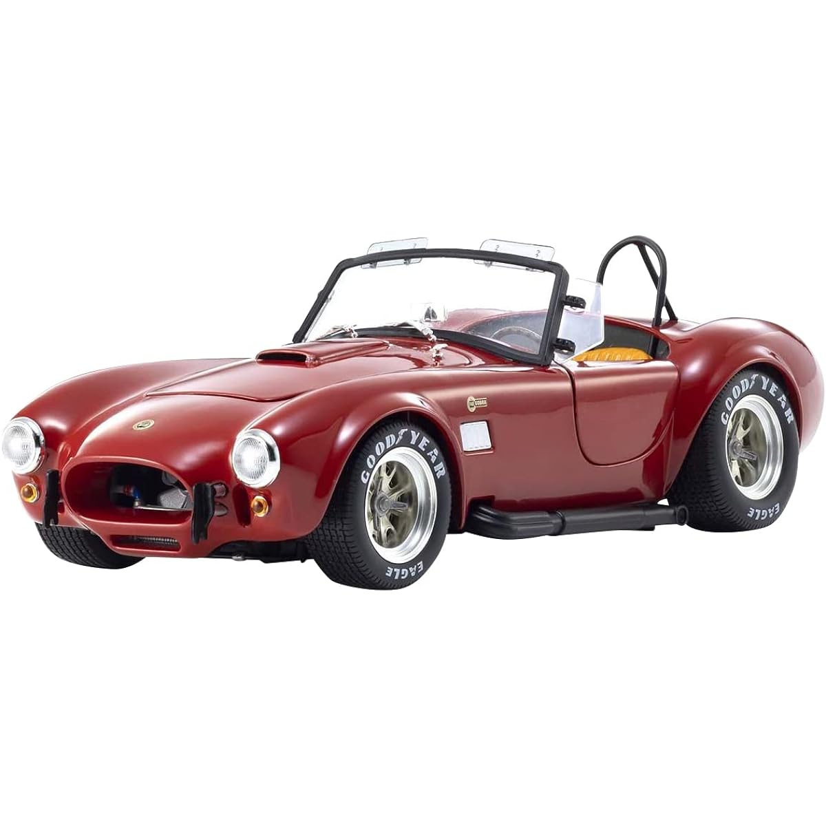 Kyosho Original 1/18 Shelby Cobra 427 S/C FAM Red Finished Product KS08047R