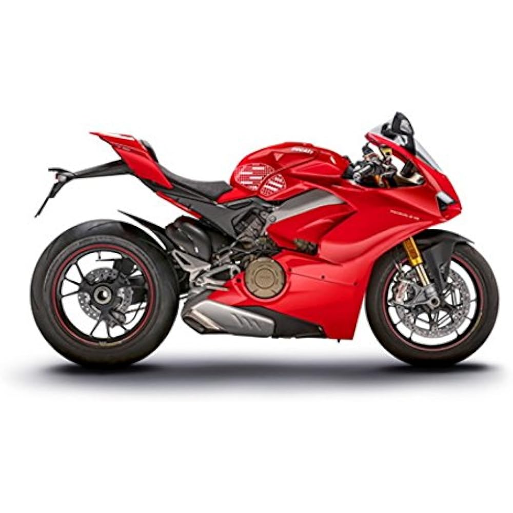 STOMPGRIP Traction Pad Tank Kit VOLCANO Clear Panigale V4/V4 S/V4 Special 18 55-10-0148