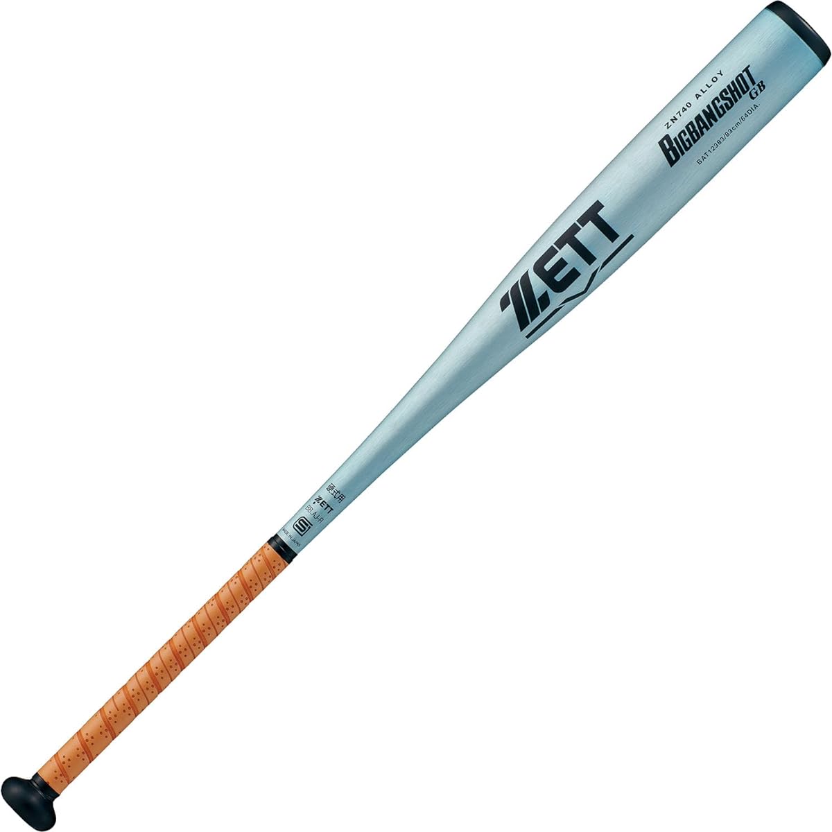 ZETT Hardball Baseball Bat Big Bang Shot GB Metal (Super Duralumin (NZ740)) 83cm Over 900g Made in Japan BAT12383