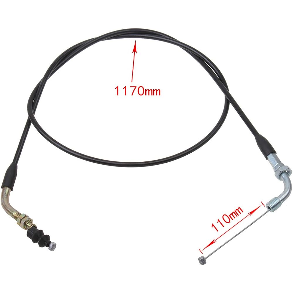 GOOFIT 46 inch throttle cable GY6 150CC Made in China for Dart Pit Bike Quad