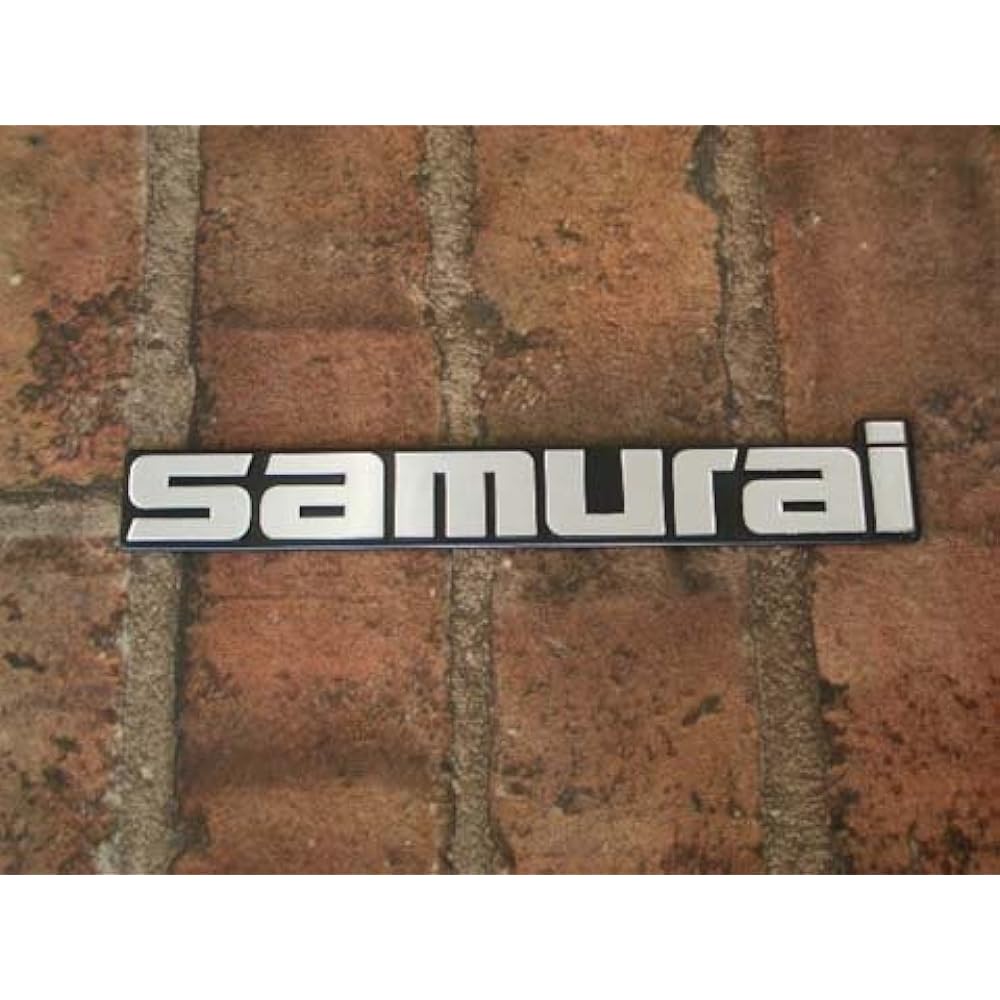 SUZUKI Jimny International Samurai JA11 / JA71 SUZUKI SAMURAI REAR EMBLEM