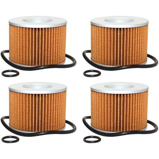 [Parts] Motorcycle Oil Filter H/ON-DA GL1200 Goldwing SE I GL1200L GL1200I GL1200A Sprint Sports 900 Thunderbird 750 (Color: 4 Pcs)