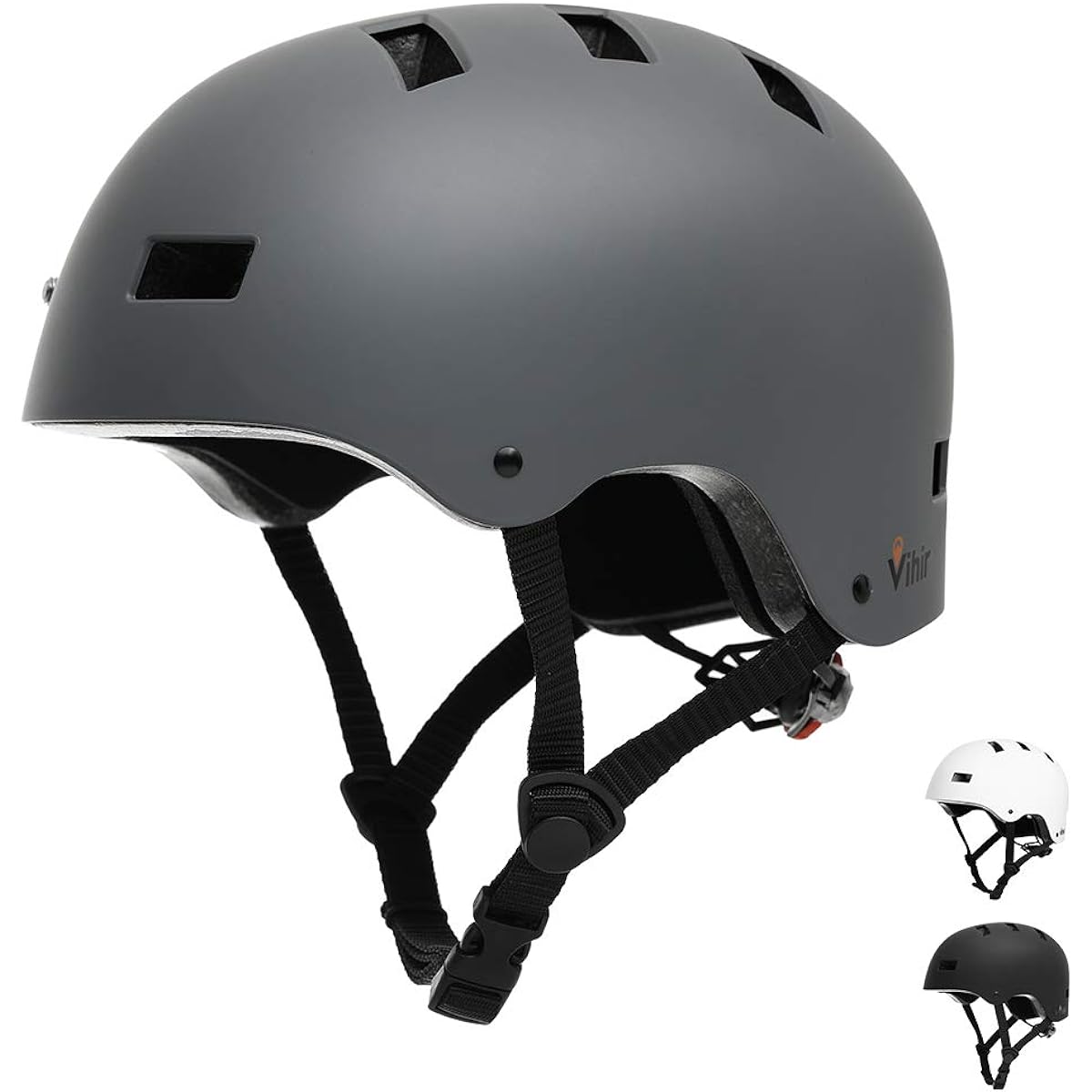 Vihir Sports Helmet, Ice Skating, Skateboarding, Bicycle, Mountaineering, Climbing, Protective Helmet, Size Adjustable, For Children and Adults