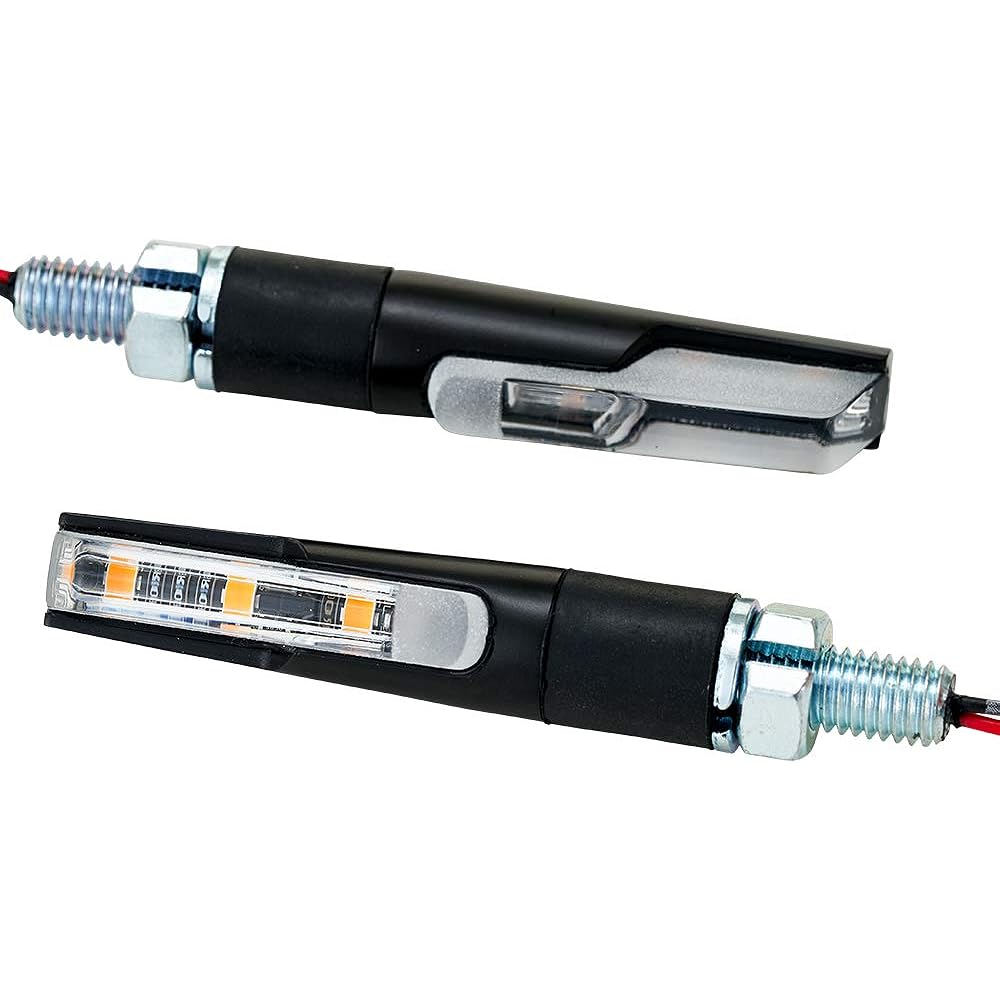 Sphere Light Motorcycle LED Turn Signal Sword Signal E Mark Certified Product Vehicle Inspection Compatible Manufacturer 2 Pieces SDWK-01