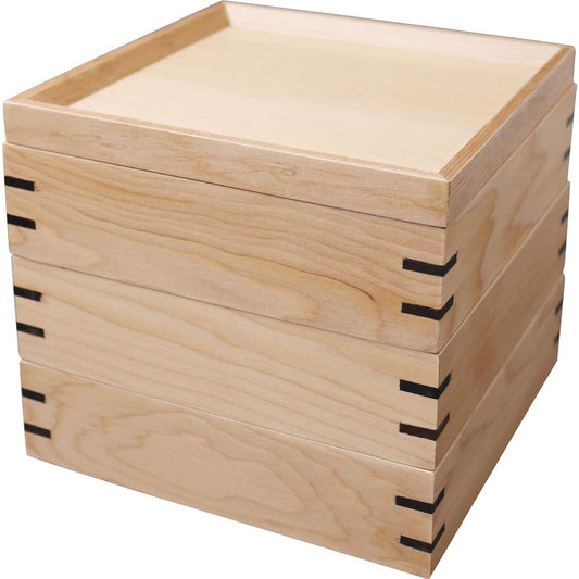 WORLD CREATE Jubako Three Tier Jubako S Magewappa 64508