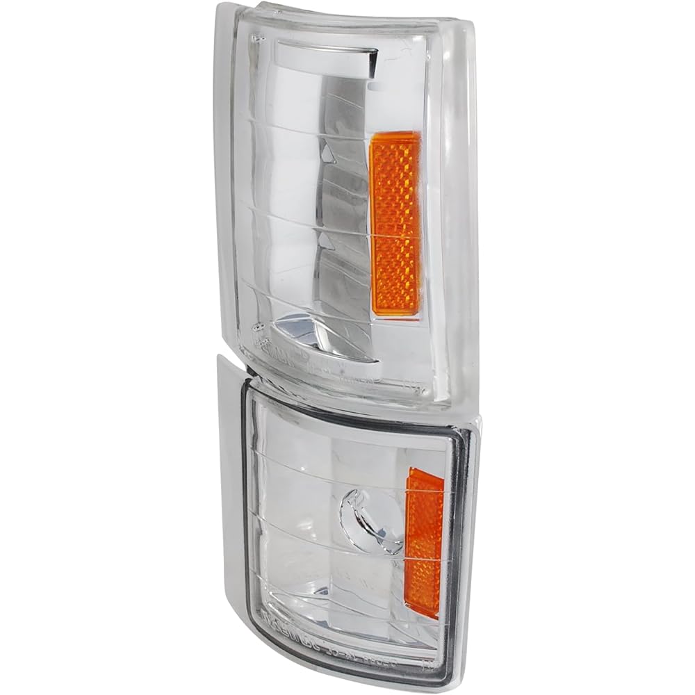 SPEC-D TUNING 2LC-G2G4-V2-TM GMC Sierra/Suburban/Yukon/C10 Corner Light Chrome