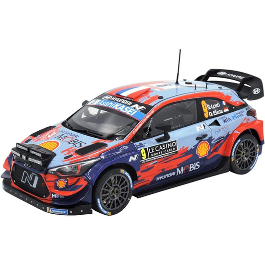 Platz Belkit 1/24 Hyundai i20 Coupe WRC 2020 Monte Carlo Rally Winner Plastic Model BEL021