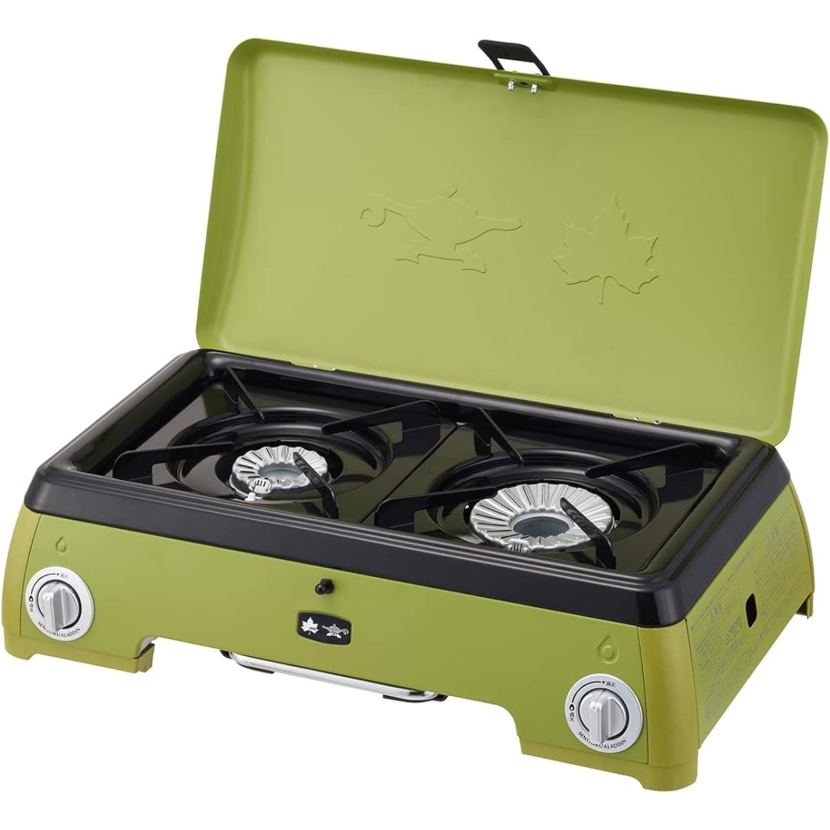 LOGOS LOGOS×SENGOKU ALADDIN Portable Gas Cassette Stove 2 Burners 81060050
