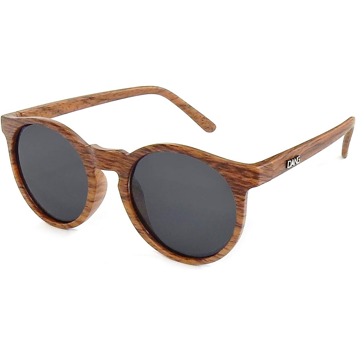 ▼DANG SHADES ATZ WoodMatte/BlackSmoke Polarized Sunglasses DANG SHADES vidg00416