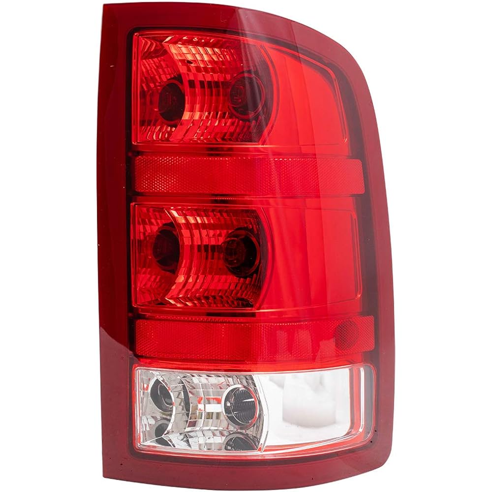 Autoandart replacement passenger seat tail light lens 2007-2013 Sierra pickup truck 25958485