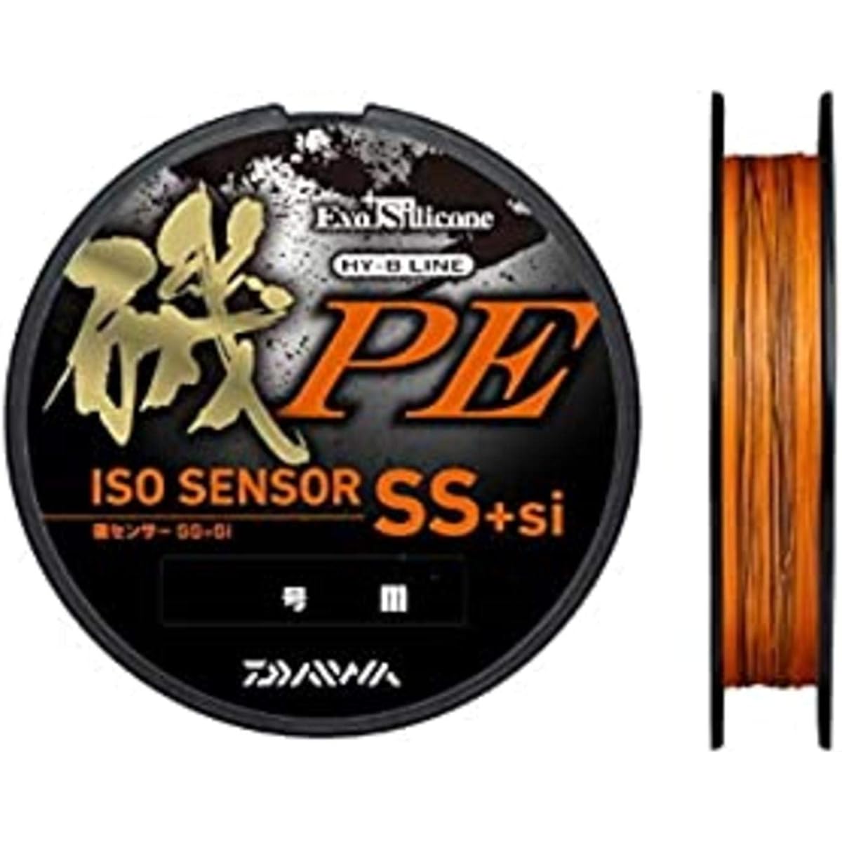 DAIWA PE Line Iso Sensor SS+Si No. 0.4-1 150m Orange (with color marking)