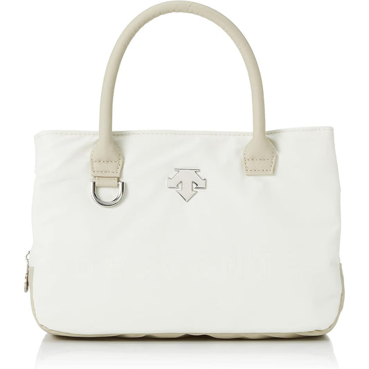 [DESCENTE] Pouch Simple Zipper D-ring Round Bag Golf DQCVJA41