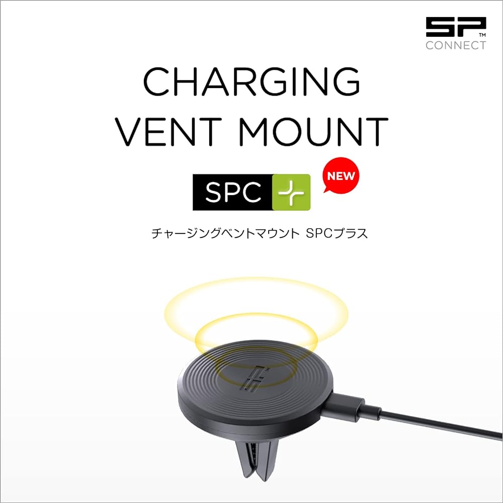 SP Connect Daytona Car Smartphone Holder + Wireless Charger 15W Air Conditioner Outlet Charging Vent Mount (SPC+) 34230