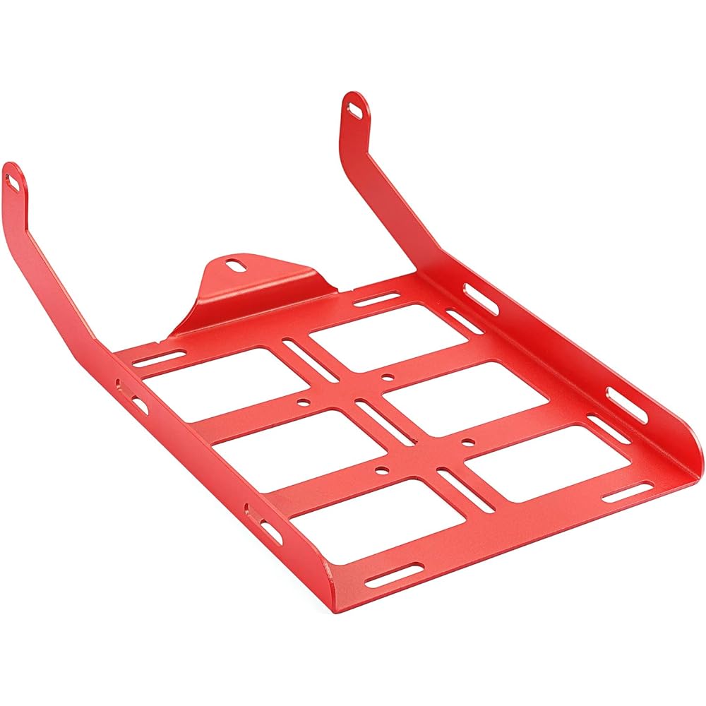 WSAYS Red Lia Tail Luggage Carrier Lack 1993-2016 Honda XR650L Compatible