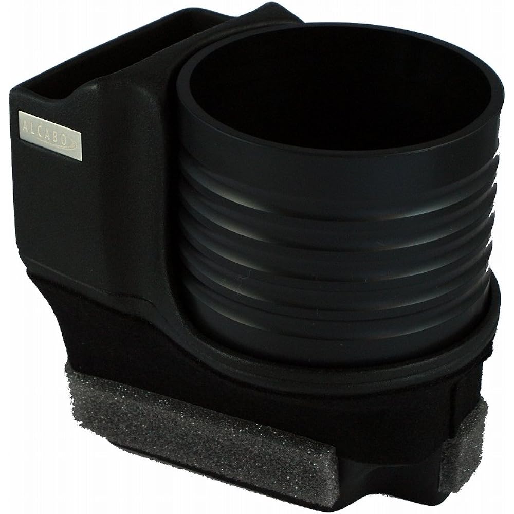 ALCABO Drink Holder Black Cup PORSCHE 996/986 for Left Handle AL-104B